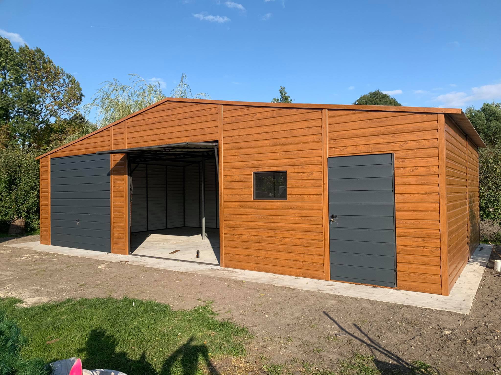 Garaż Premium 12x6 Brama 2.50 NR 84